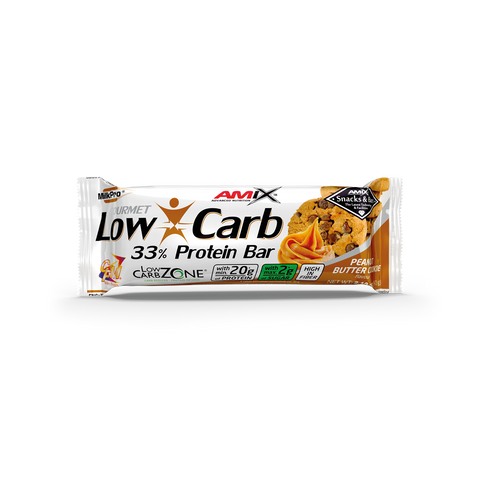 UD. LOW-CARB 33% PROTEIN BAR 60 GR Cookies-Cacahuete