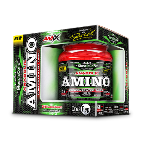 Anabolic Amino with CreaPep 250 tabs – Musclecore™