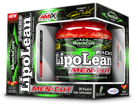 Termogénico Lipolean Men-Cut Packs 20 bolsas – Musclecore™