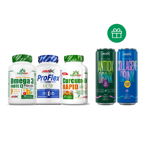 PACK SALUD ARTICULAR - Colágeno Proflex + Cúrcuma + Omega 3 Forte