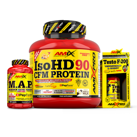 Pack Amix Pro series IsoHd + TestoF200 + MAP
