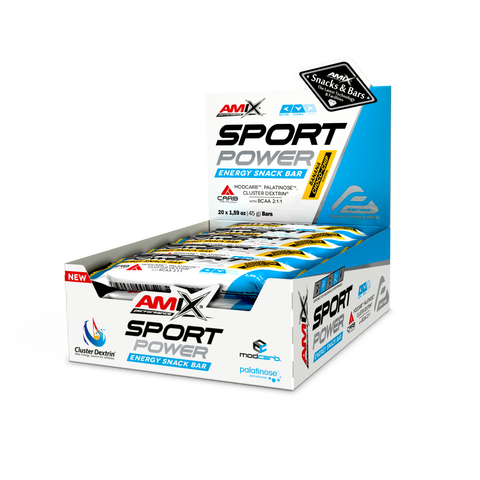 SPORT POWER ENERGY CAKE 20*45GR Banana choco-chips