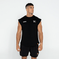 SLEEVLESS - AGONGYM x TRAINING CULT (3) & SLEEVLESS BLACK - AGONGYM x TRAINING CULT  - S