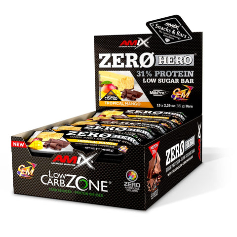 ZERO HERO PROTEIN BAR 15*65 GR Mango