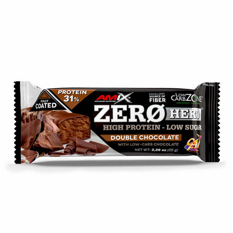 UD. ZERO HERO PROTEIN BAR 65 GR Doble-chocolate